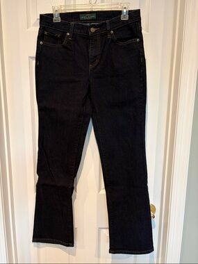 Lauren Ralph Lauren Women's Rinse Straight Leg Jeans